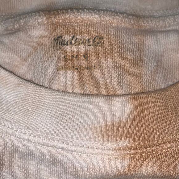 Madewell Tie Dye Cotton Swing Sweatshirt SMALL - Picture 5 of 5